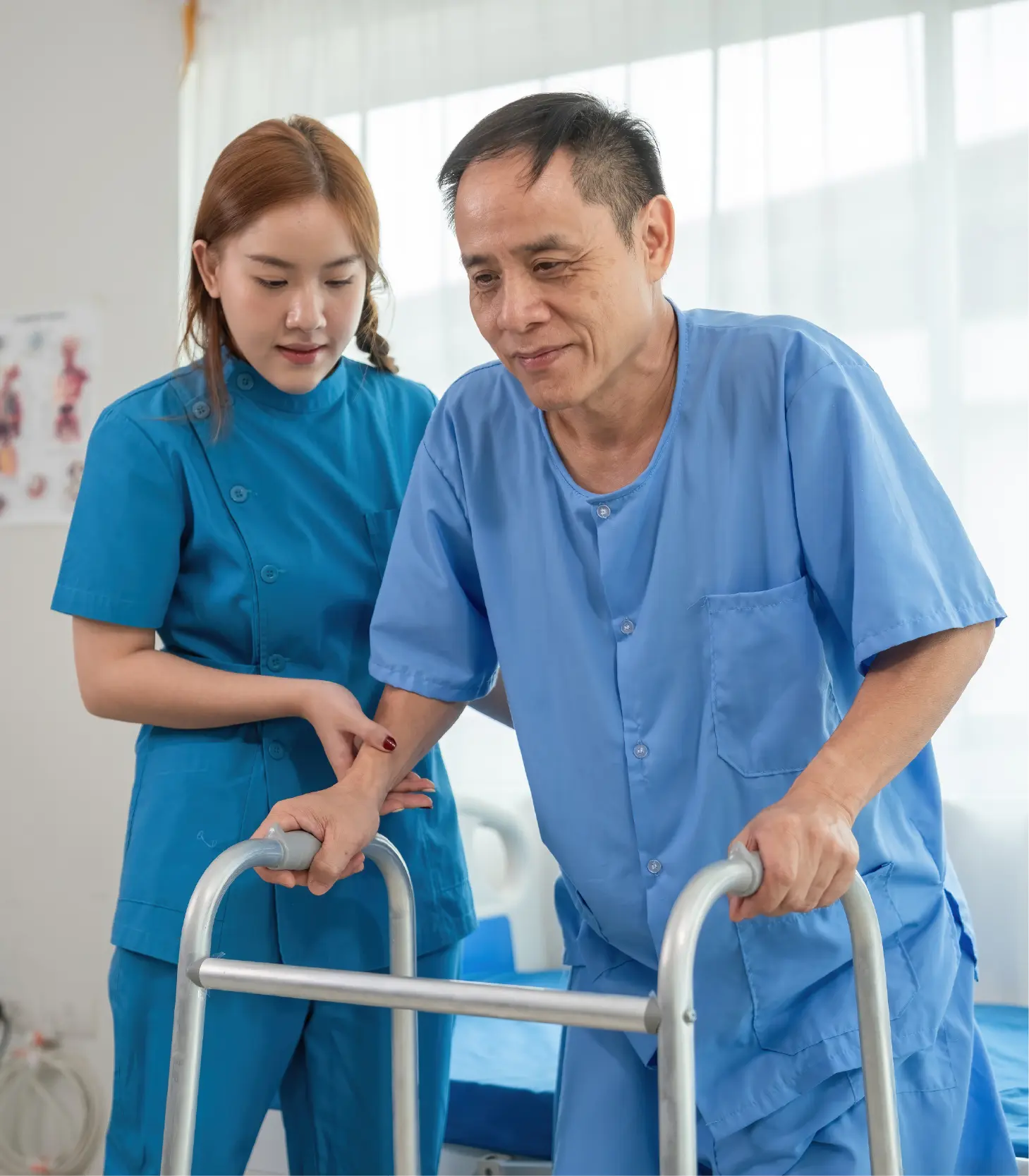 ภาพประกอบ โปรแกรมรักษา Stroke Rehabilitation โปรแกรมฟื้นผู้ป่วยหลอดโรคสมอง